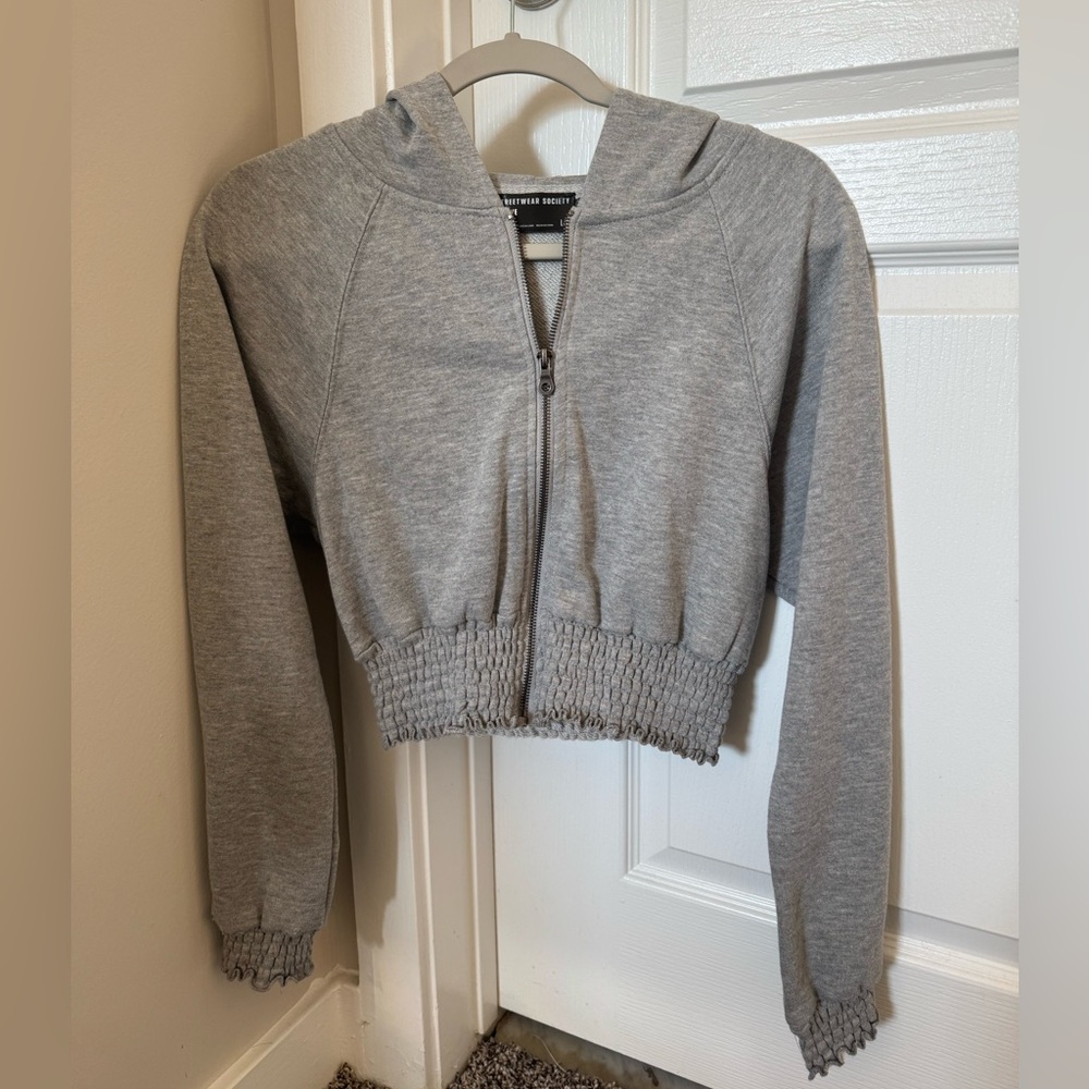 Crop hoodie